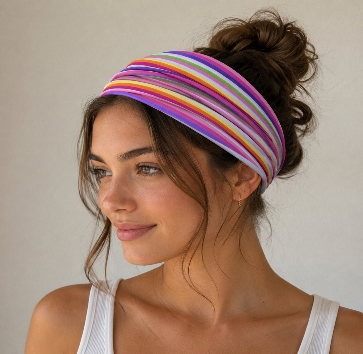 Rainbow Headscarf