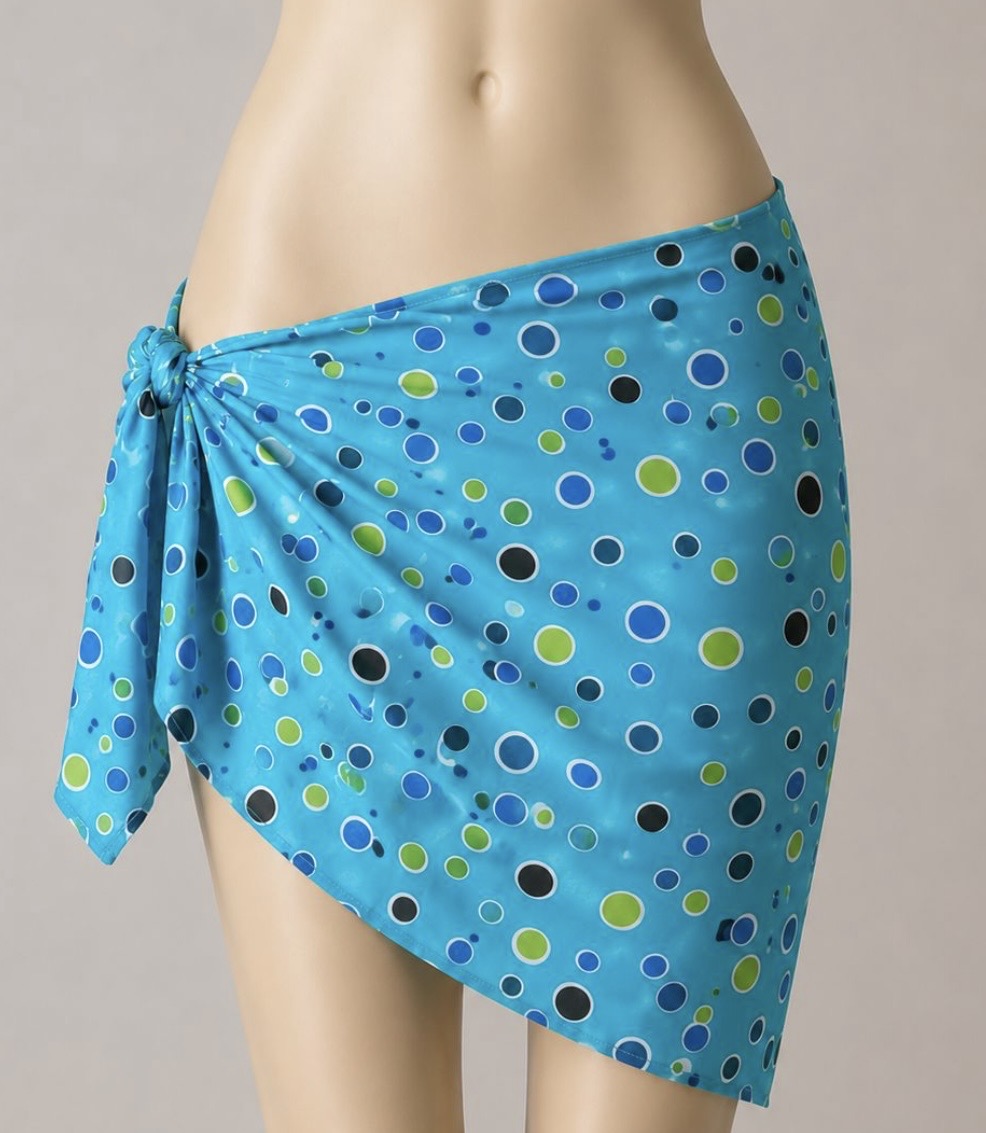 Blue Print Sarong