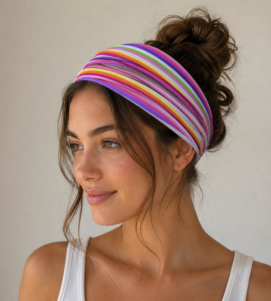 Rainbow Headscarf