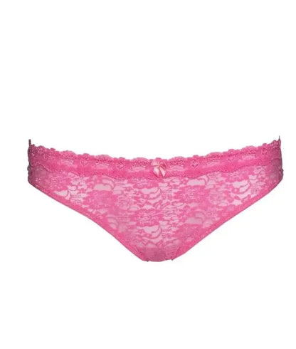 After Eden Pink Lace Thong