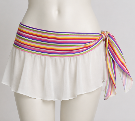 Rainbow Print Sarong