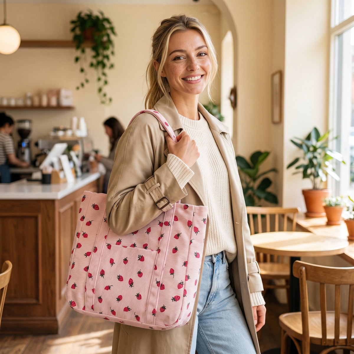 Strawberry Tote Bag